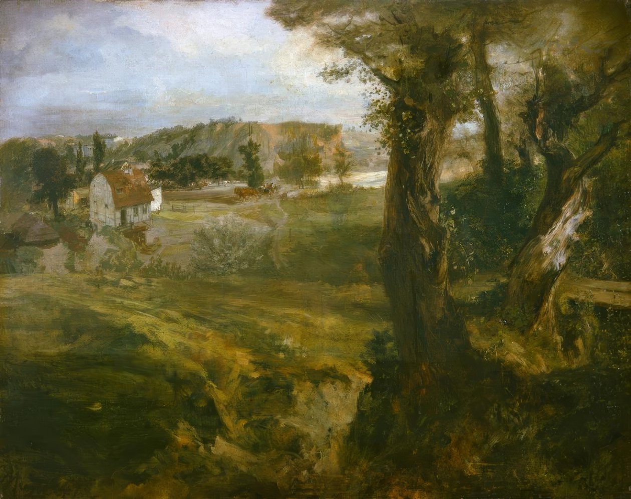 Ved Kreuzberg af Adolph Menzel