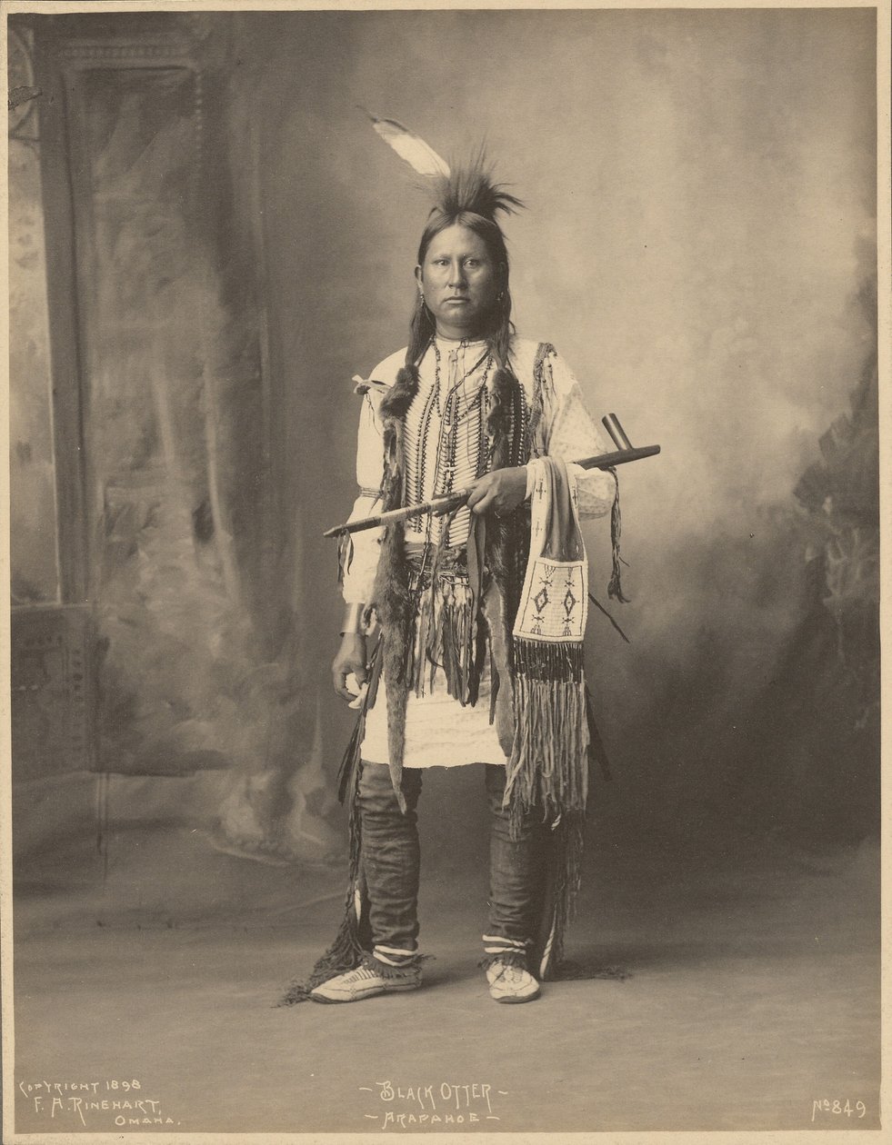 [Black Otter, af Arapaho-folket] af Adolph F. Muhr