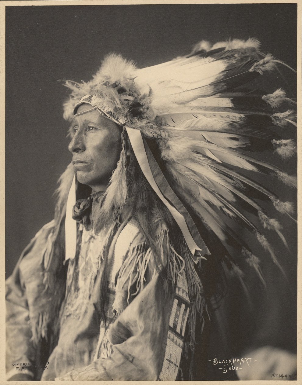Blackheart, Sioux af Adolph F. Muhr