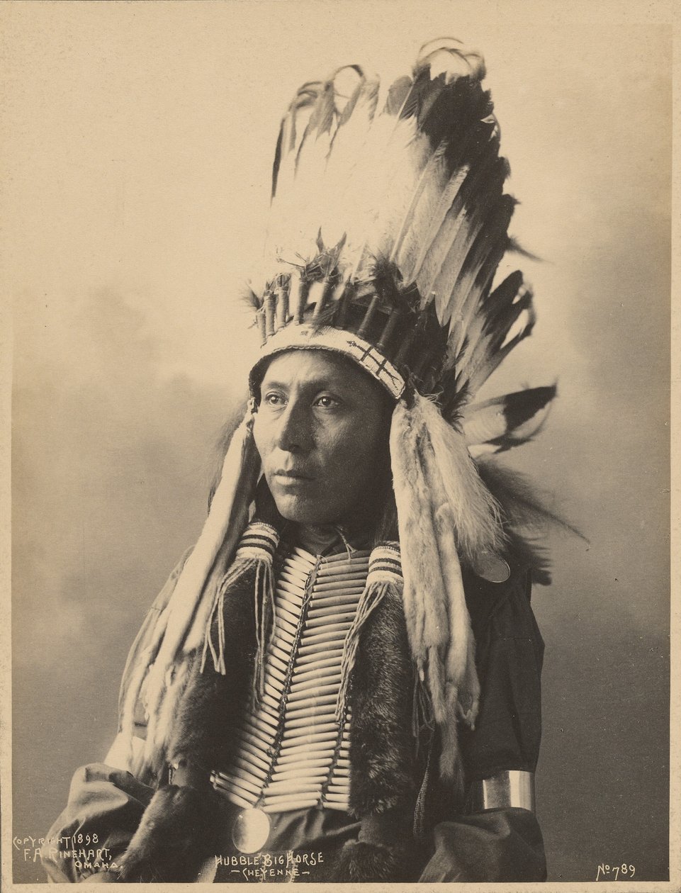 [Hubble Big Horse, af Tsistsistas-folket]. af Adolph F. Muhr