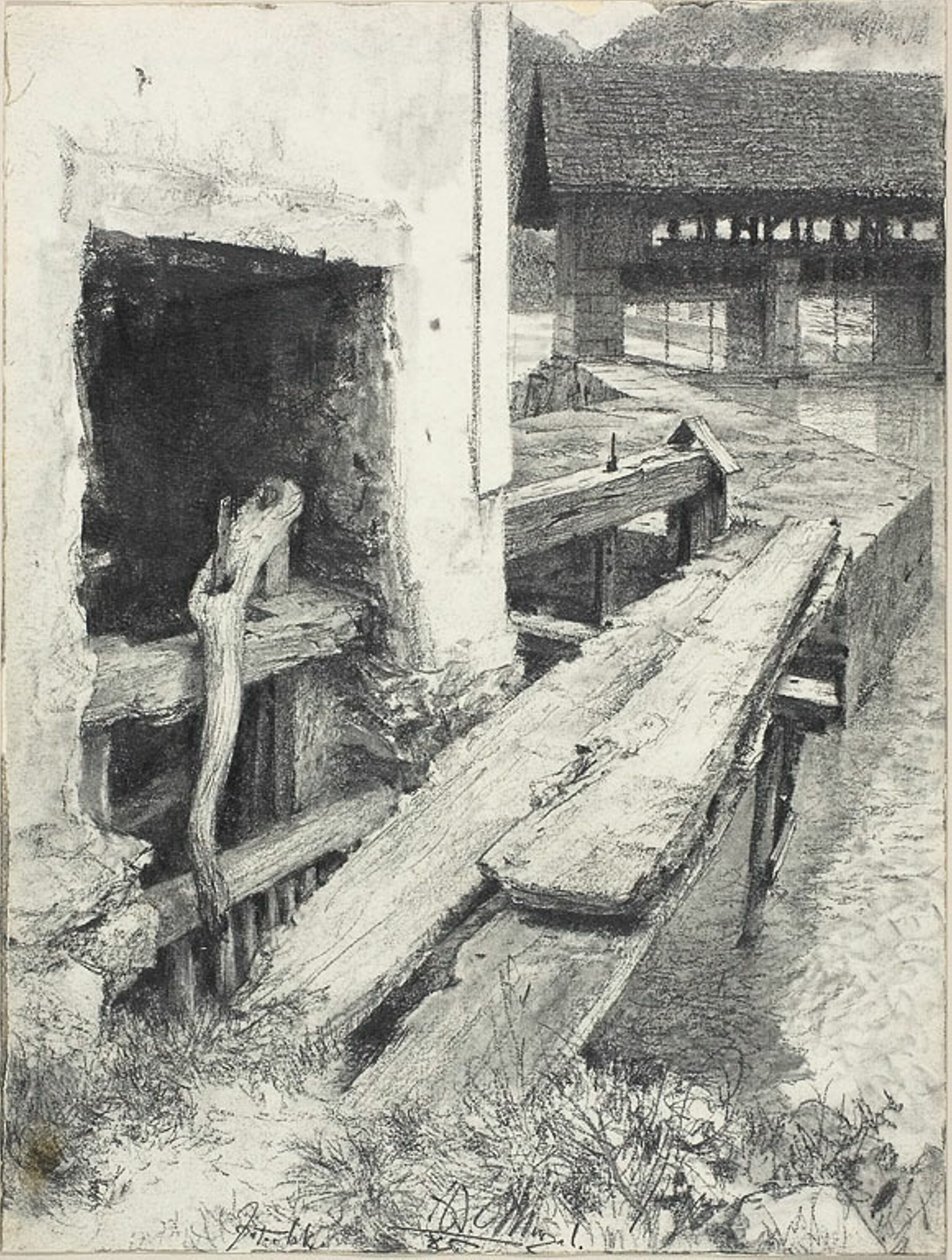 Sluse af Adolph Menzel