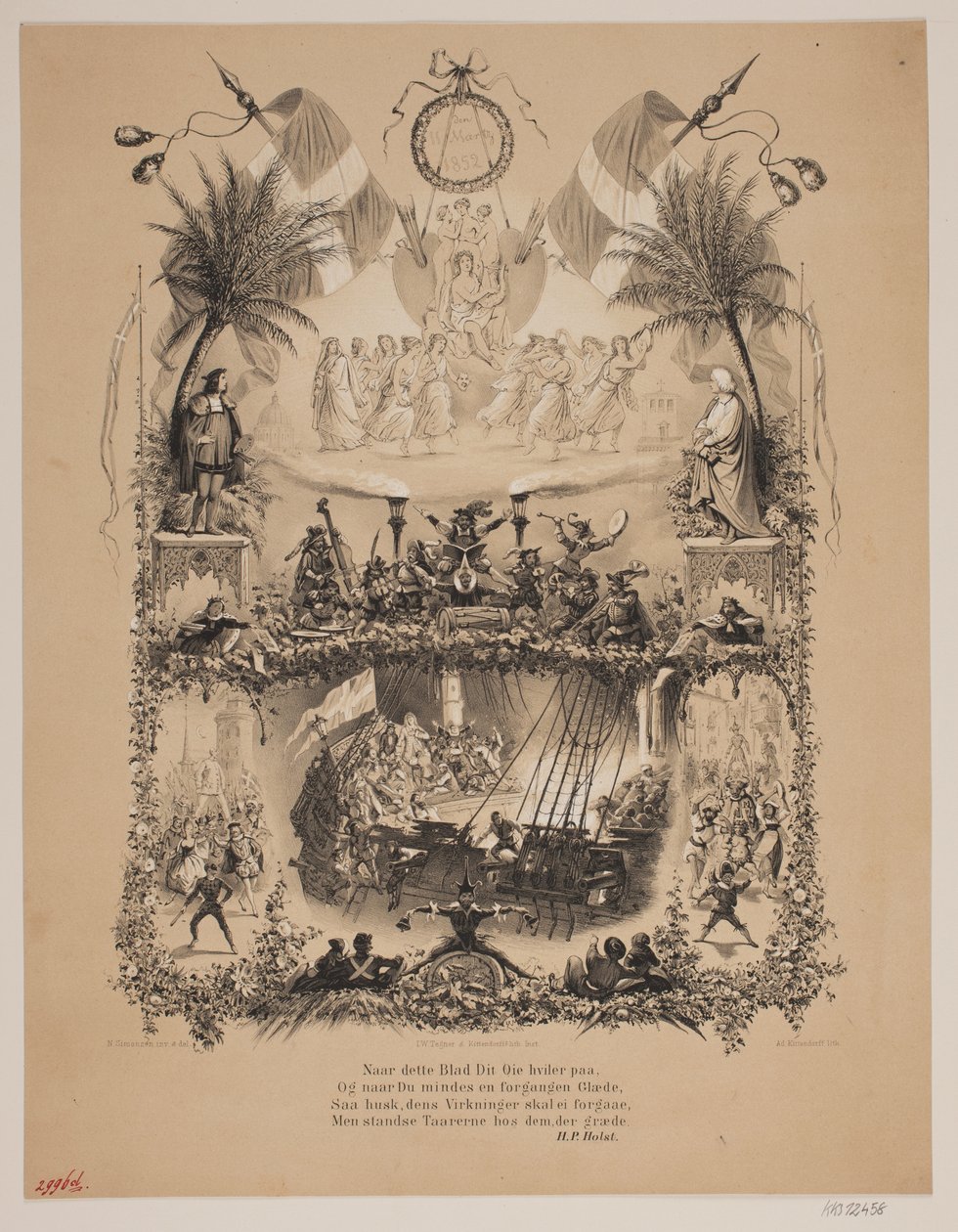 D. 11. marts 1852 af Johan Adolph Kittendorff
