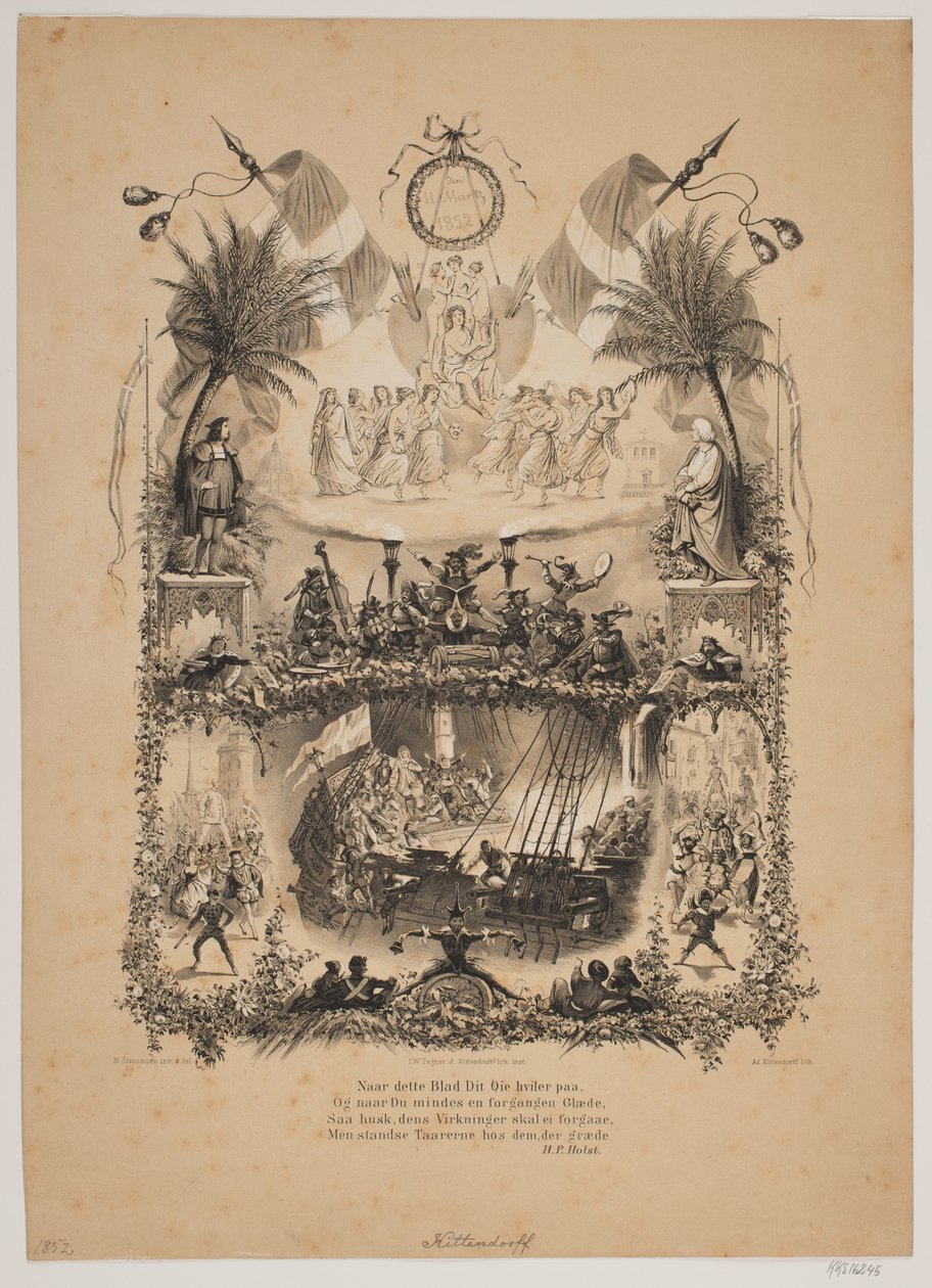 D. 11. marts 1852 af Johan Adolph Kittendorff