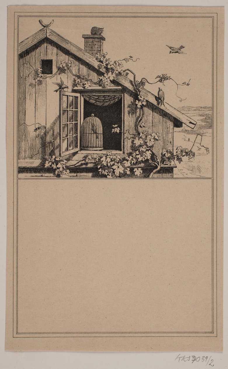 De fangne og de frie. Nr. 1 i Chr. Winther og M. Rørbye, "25 Billeder for små børn" af Johan Adolph Kittendorff