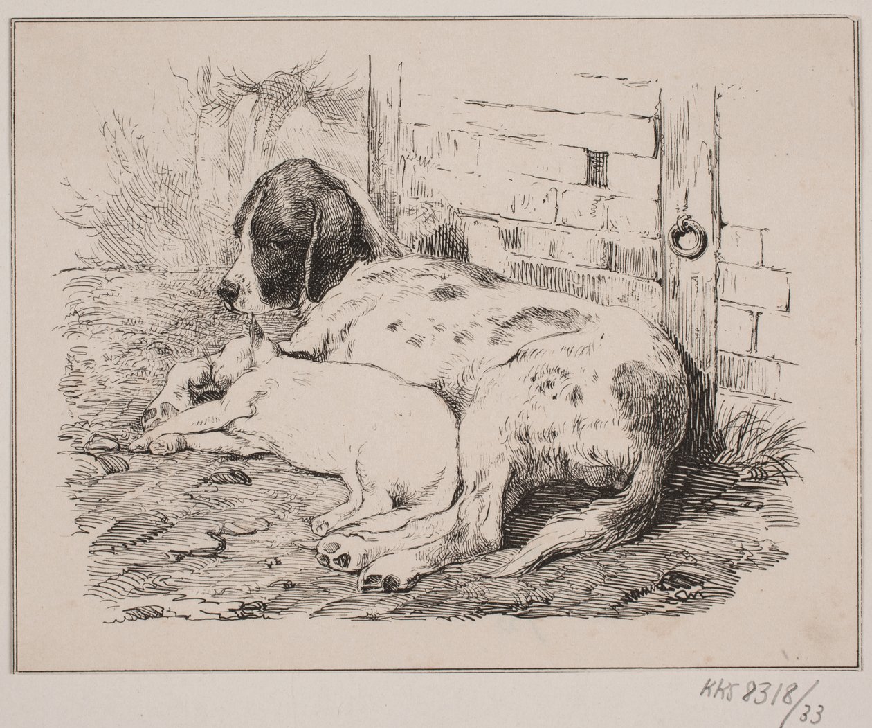 De to venner af Johan Adolph Kittendorff