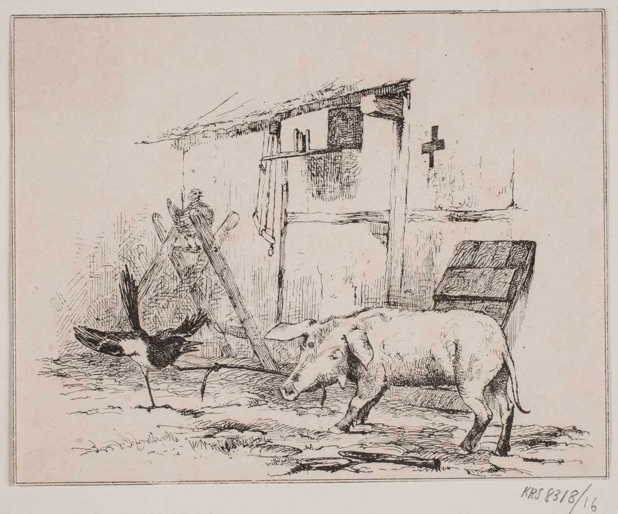 Skaden og grisen af Johan Adolph Kittendorff