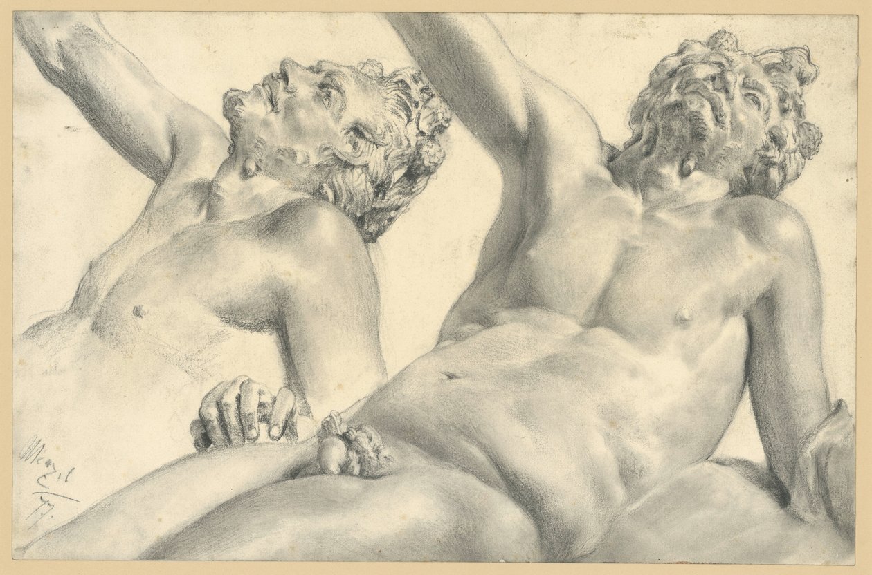 Beruset satyr af Adolph Menzel