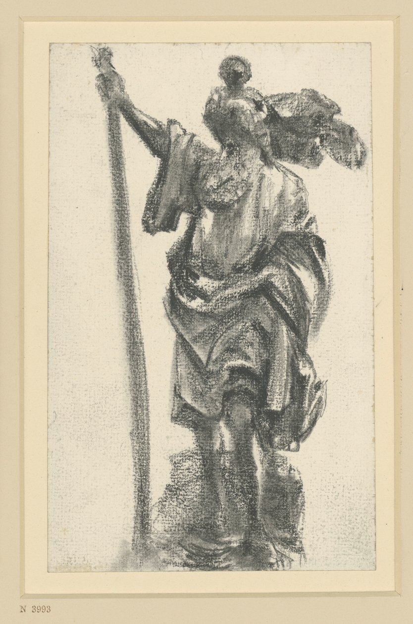 Christophorus, apostelmesteren fra Freiberg, i Dresden af Adolph Menzel
