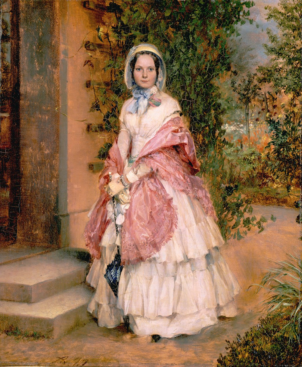 Clara Ilgner (senere fru Schmidt von Knobelsdorff) af Adolph Menzel