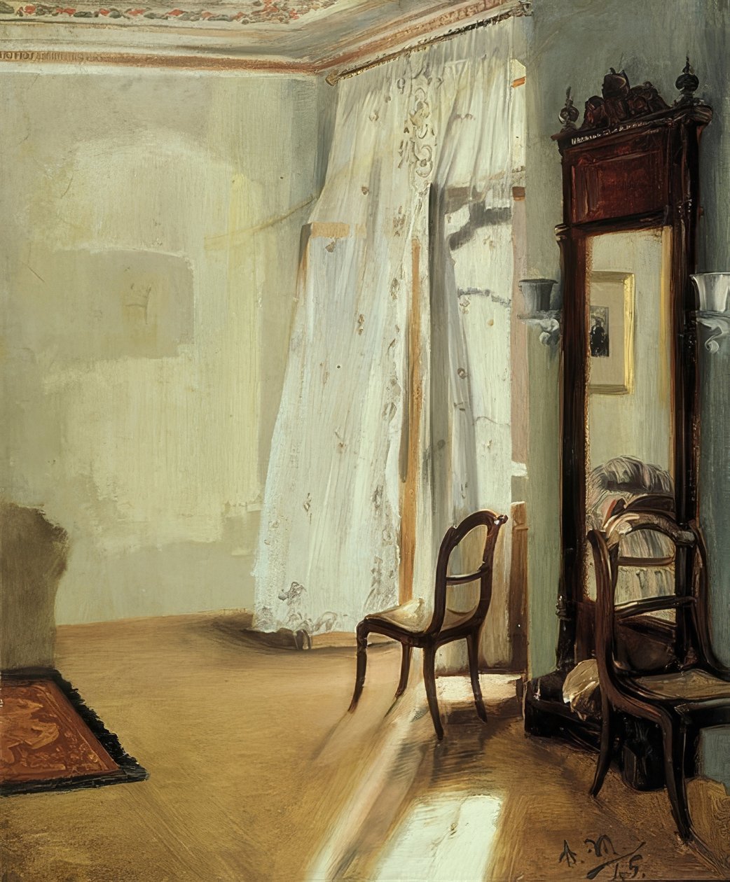 Altanrummet. 1845 af Adolph Menzel