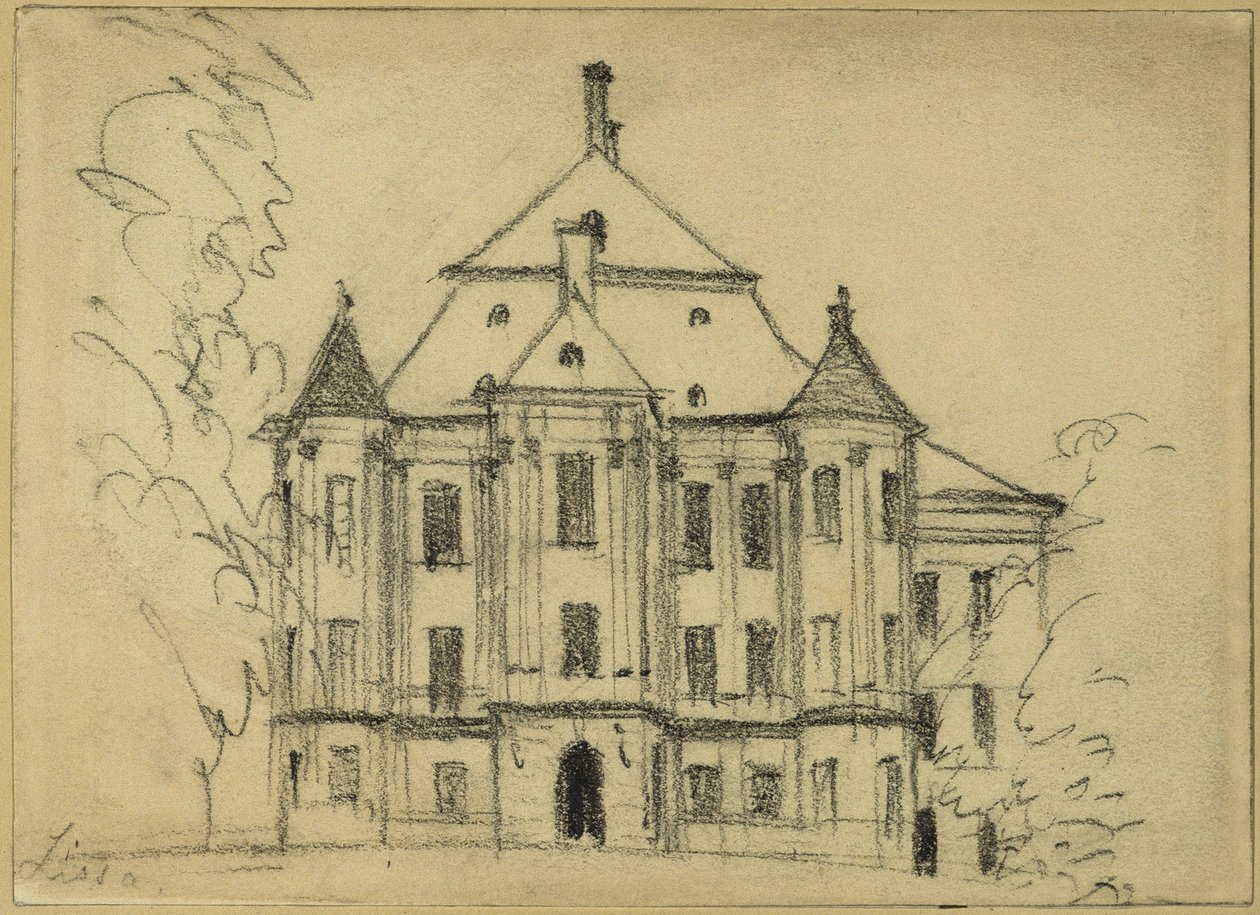 Slottet i Lissa af Adolph Menzel