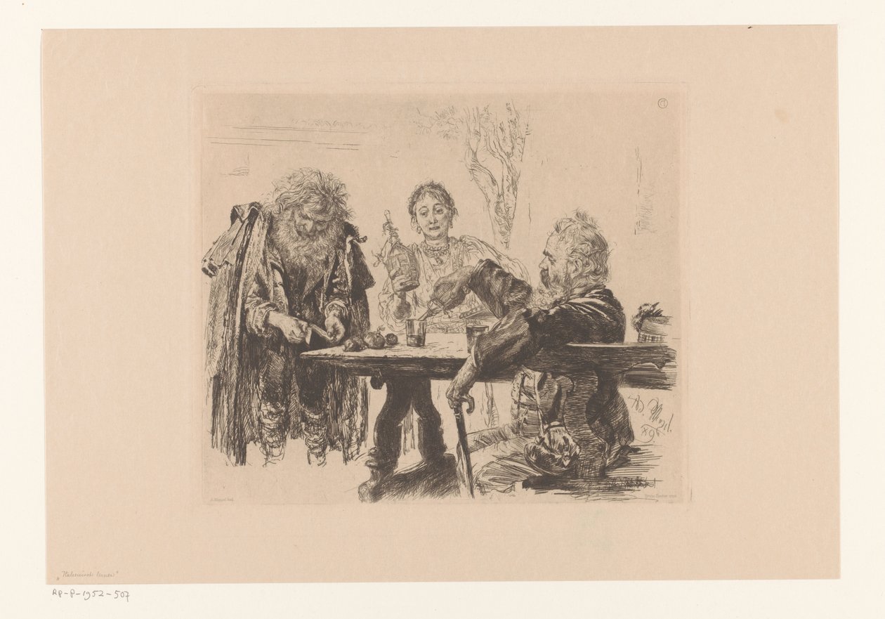 lære italiensk af Adolph Menzel