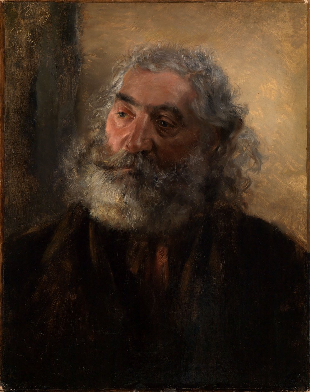 Hovedstudie af Adolph Menzel
