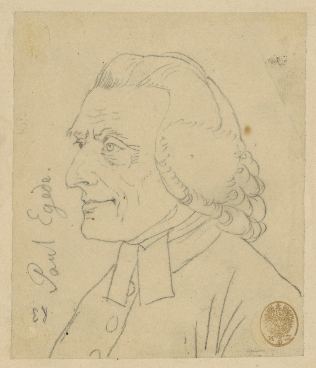 Paul Egede. Præst af Adolph Menzel
