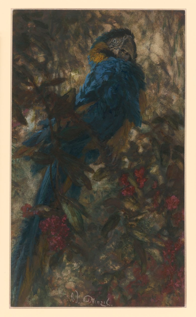 Sød frihed. Fra »Børnealbummet« af Adolph Menzel