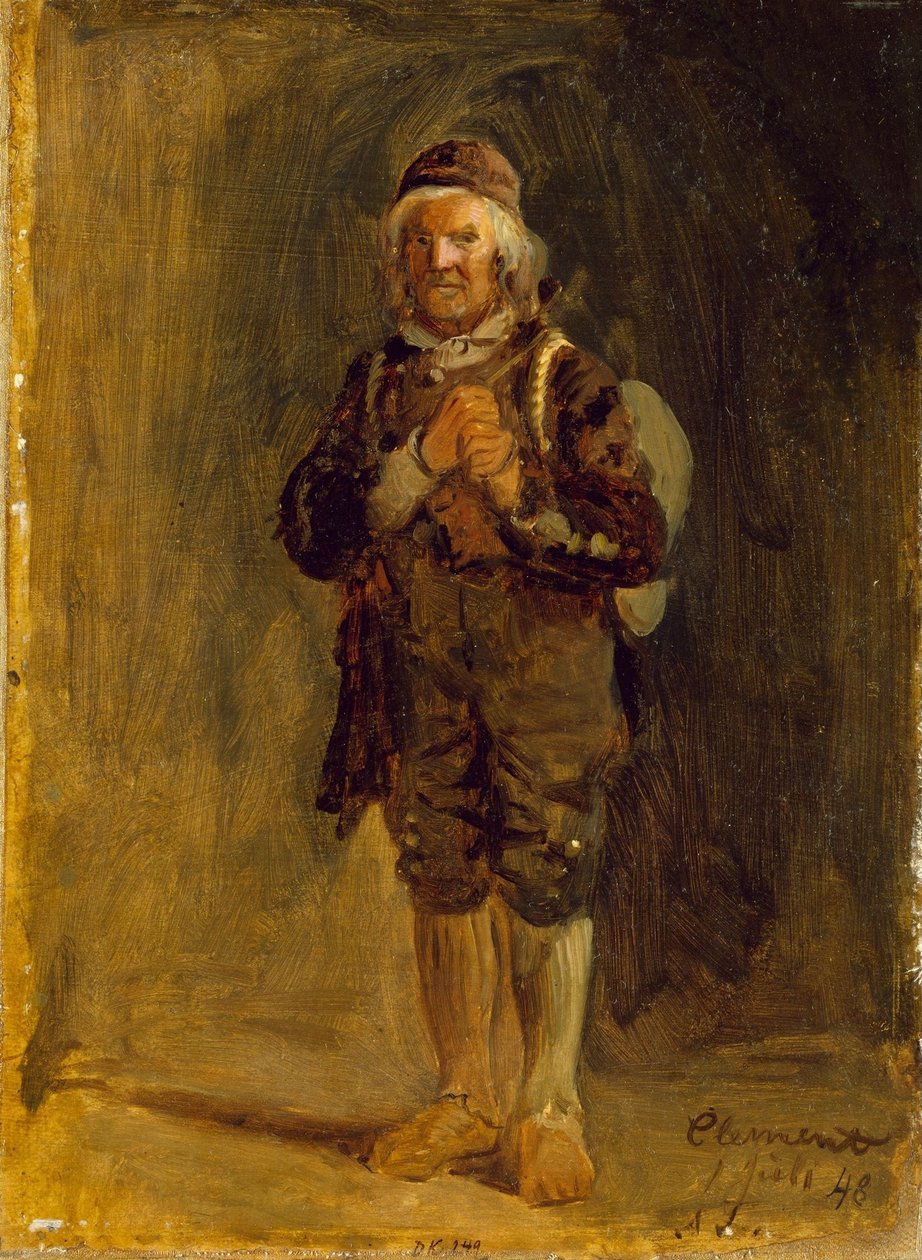 Clement Ringnæs fra Sigdal af Adolph Tidemand
