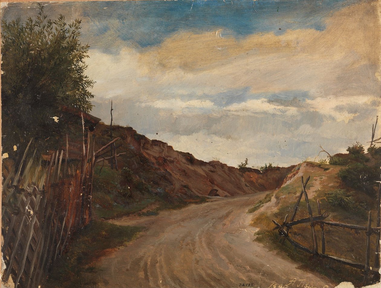 Landvej af Adolph Tidemand