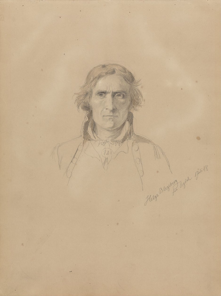 Helge Blegeberg, Sigdal af Adolph Tidemand