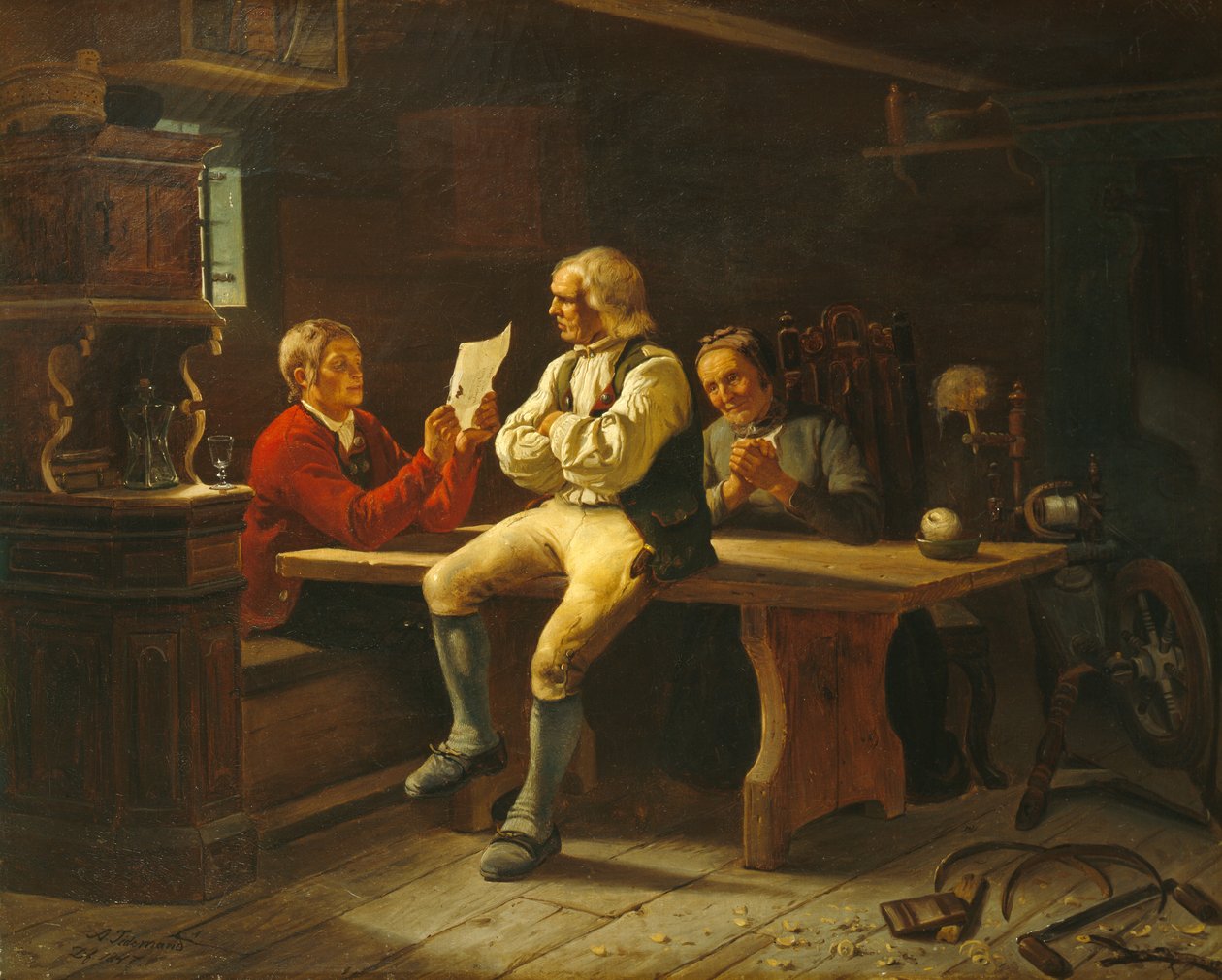 Brev fra Amerika af Adolph Tidemand