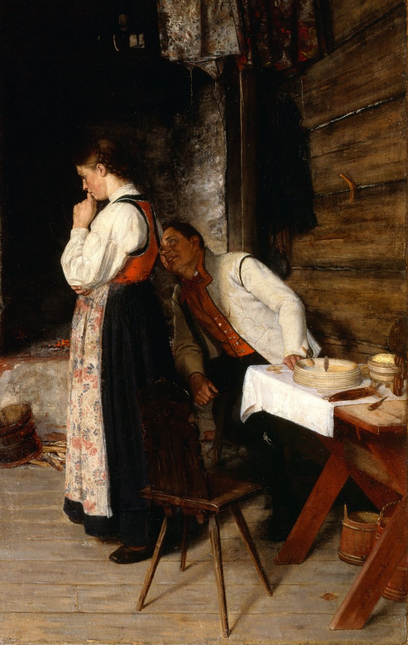 Fornærmet af Adolph Tidemand