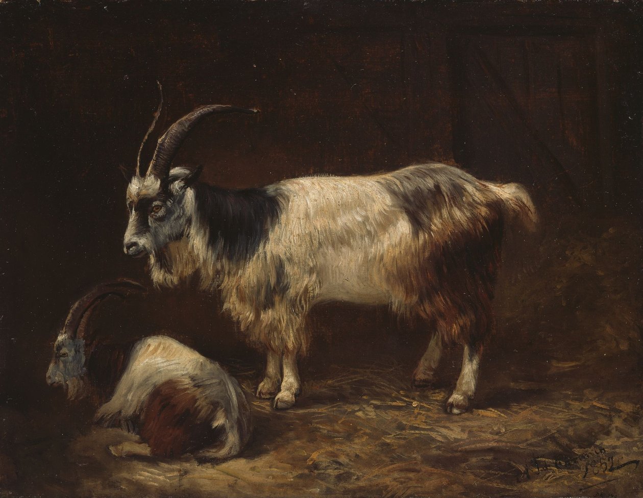 To geder af Adolph Tidemand
