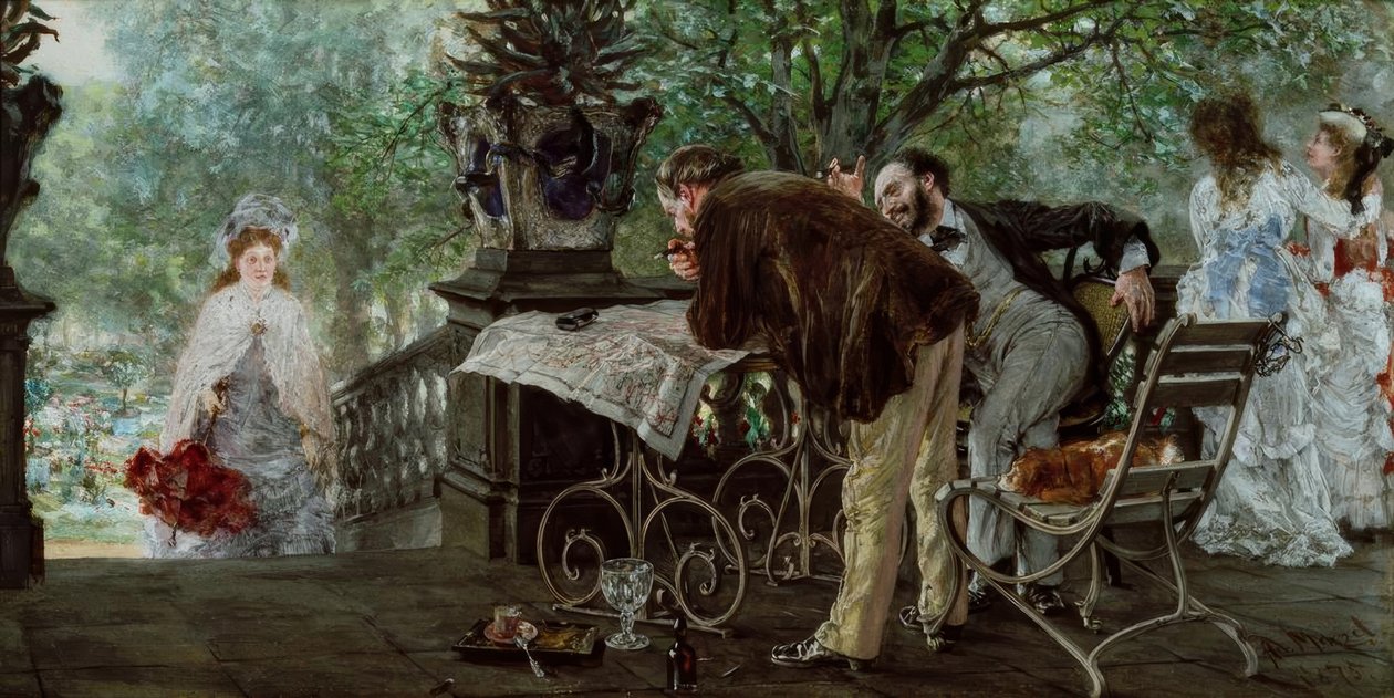 rejseplaner af Adolph Menzel