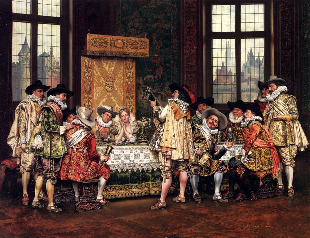 Et musikalsk mellemspil af Adolphe Alexandre Lesrel