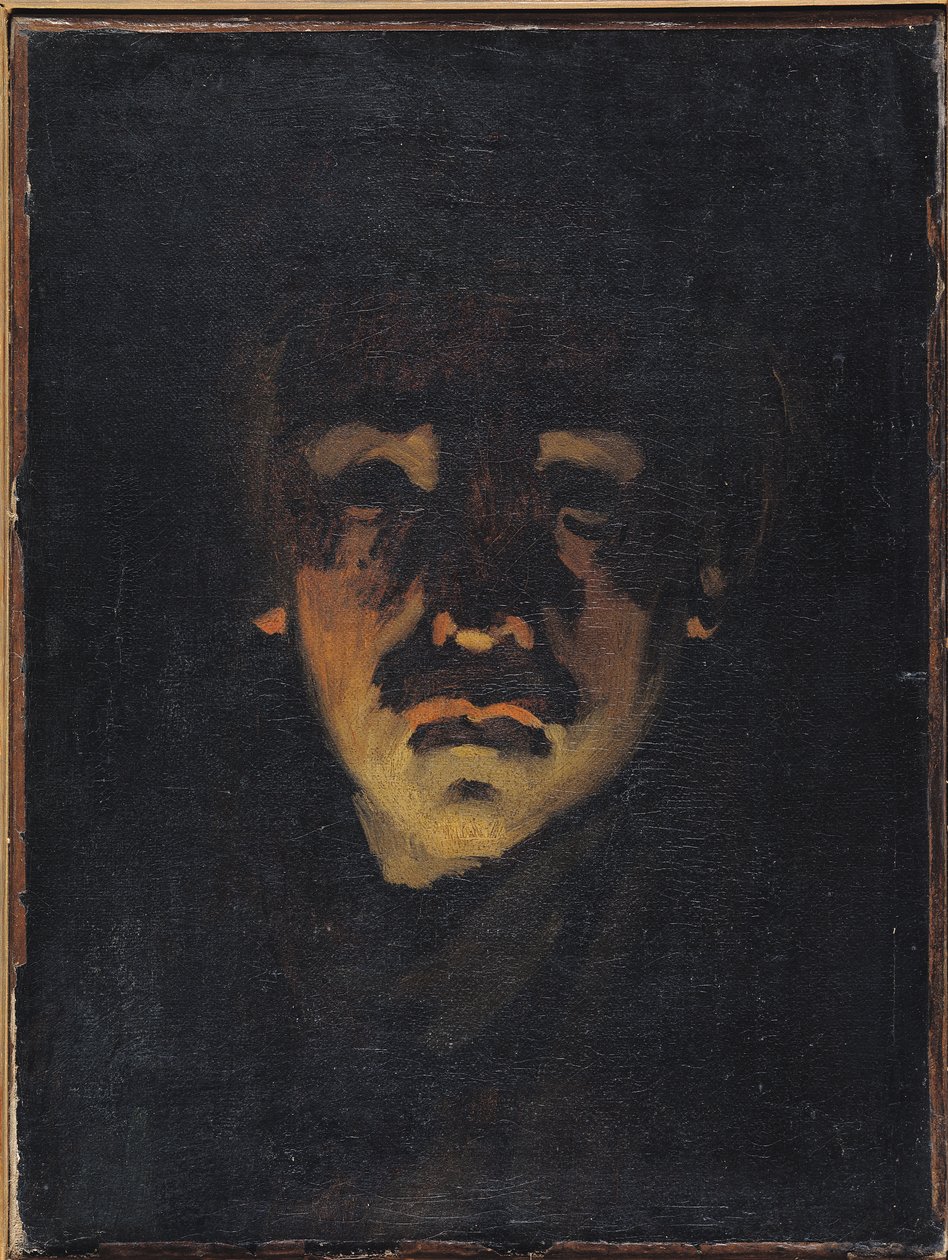 Selvportræt af Adolphe Felix Cals