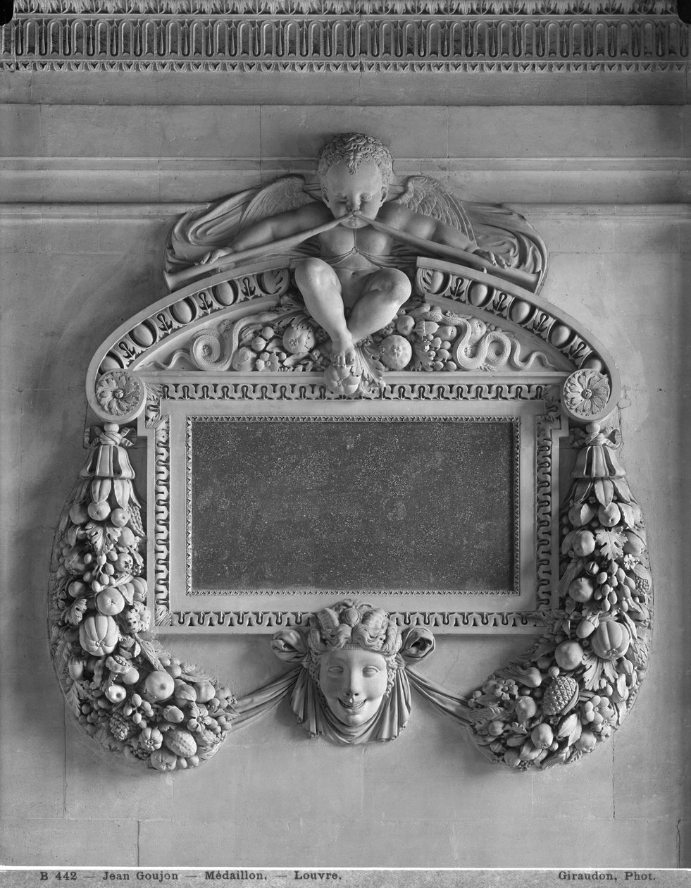 Cartouche fra Caryatids