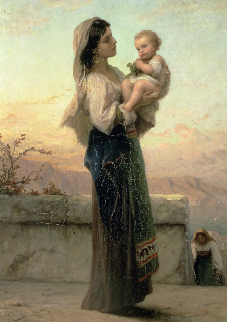 Madonna og barn af Adolphe Jourdan