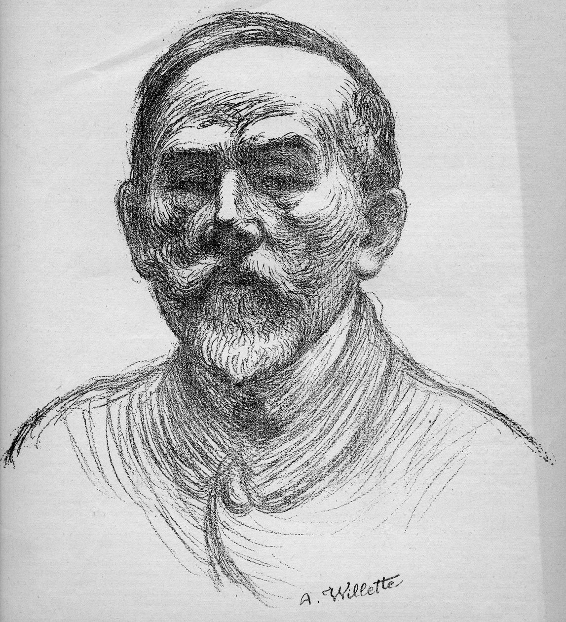 Théophile Alexandre Steinlen af Adolphe Leon Willette