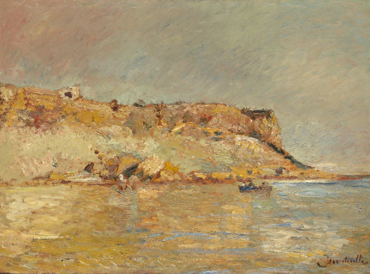 Kystbjerge af Adolphe Joseph Thomas Monticelli