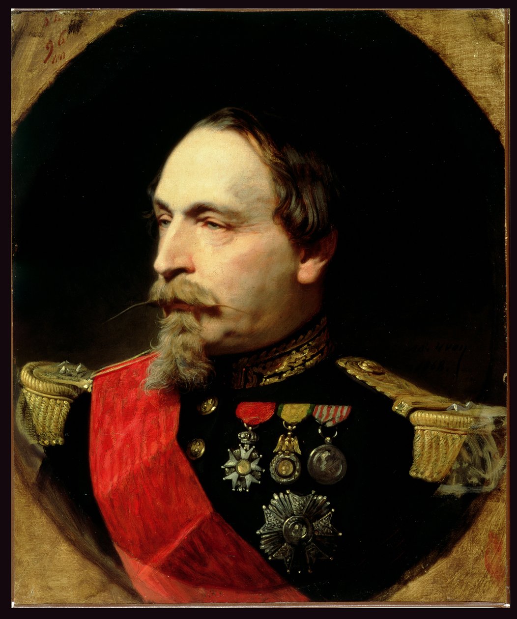Napoleon III (1808-73) 1868 af Adolphe Yvon