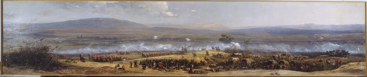 Slaget ved Ulnudi den 4. juli 1879, ca. 1880 af Adolphe Yvon