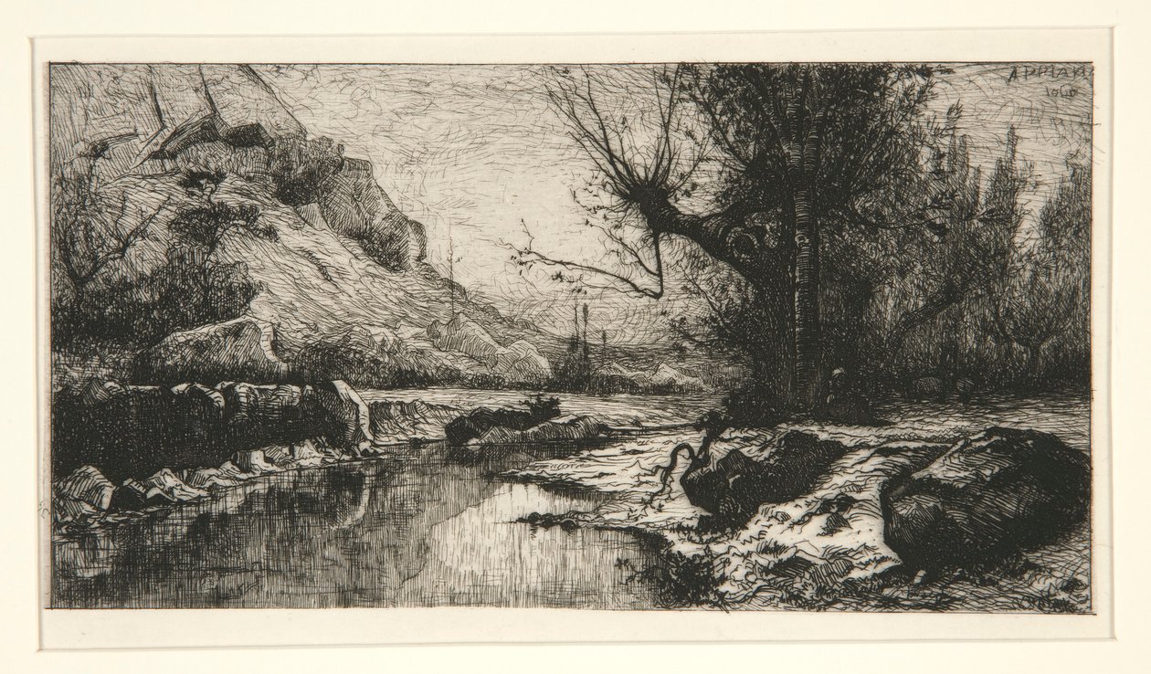 I Valromey (Ain) Vallis Romana under Jules Cesar af Adolphe Appian