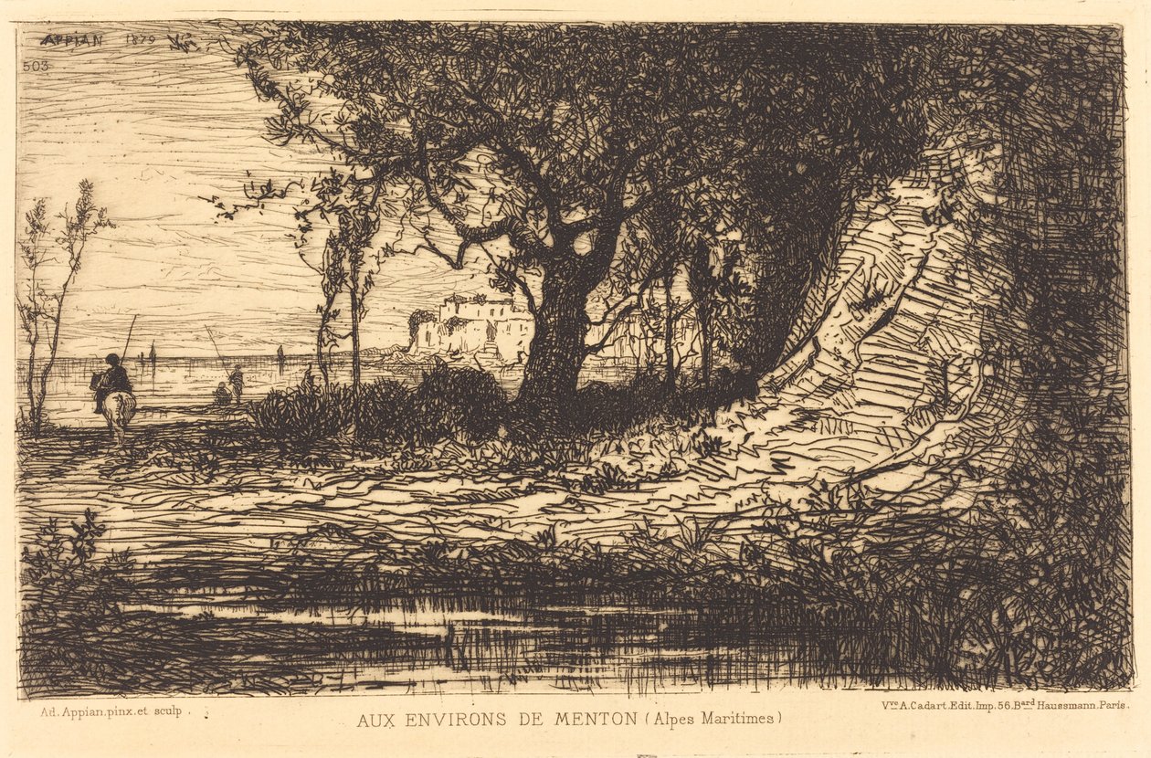 Omkring Menton af Adolphe Appian
