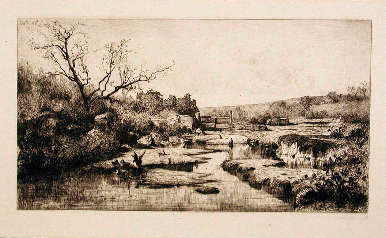 Albarines kilder (Ain) af Adolphe Appian