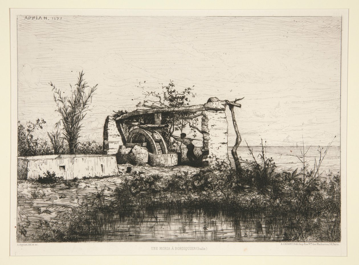 Et dødsfald for Bordiquier af Adolphe Appian