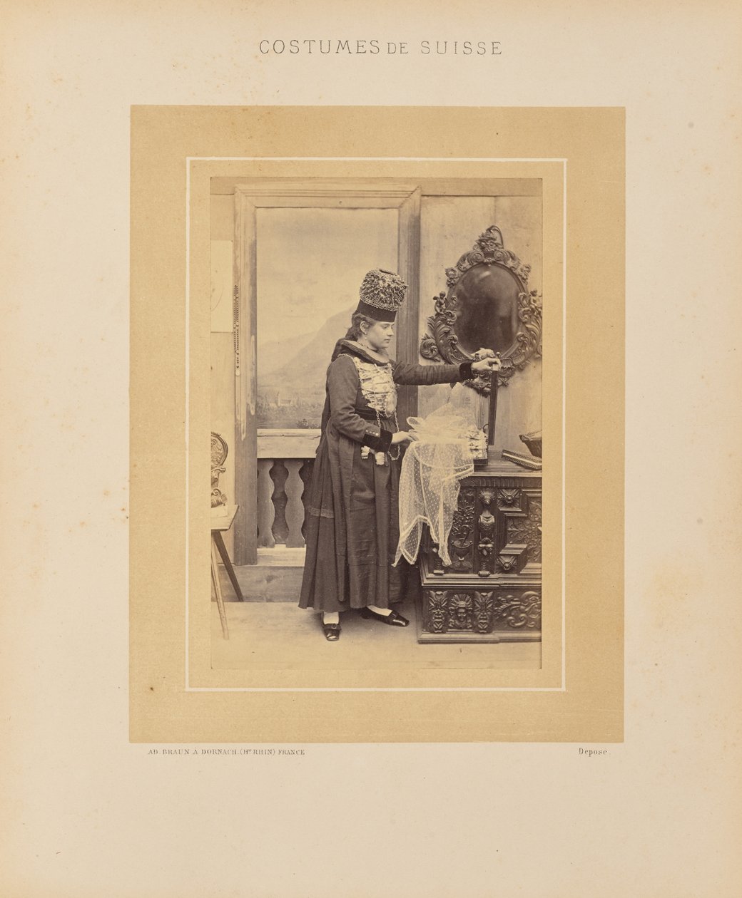 Kanton Fribourg af Adolphe Braun