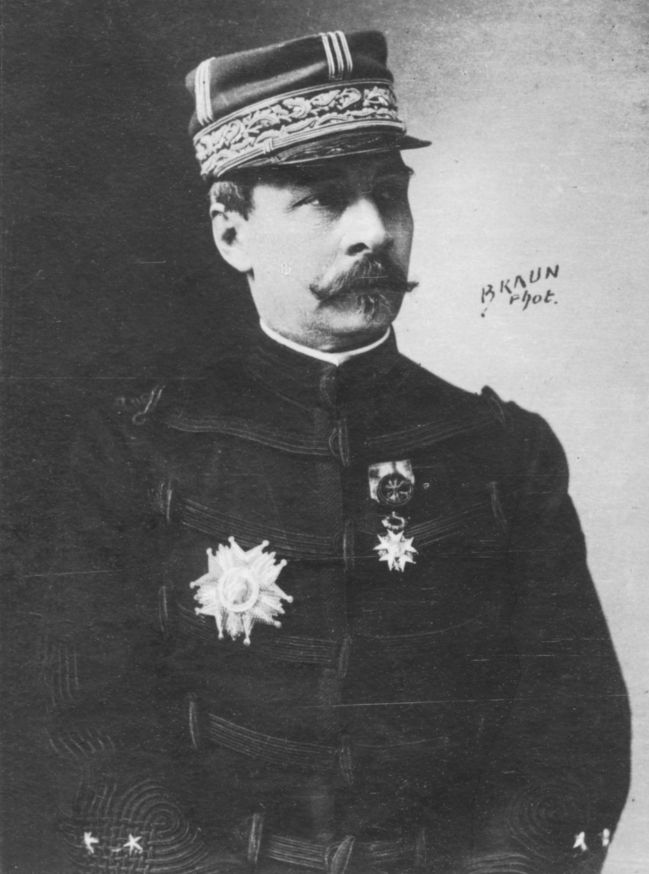 General Dodds, c1893 af Adolphe Braun