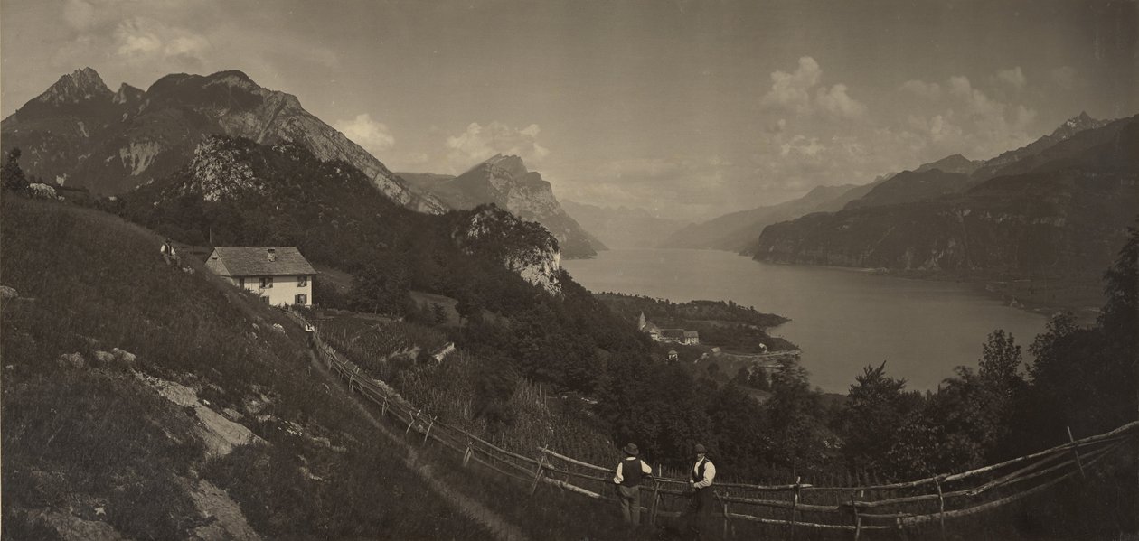 [Walensee-søen, Schweiz] af Adolphe Braun