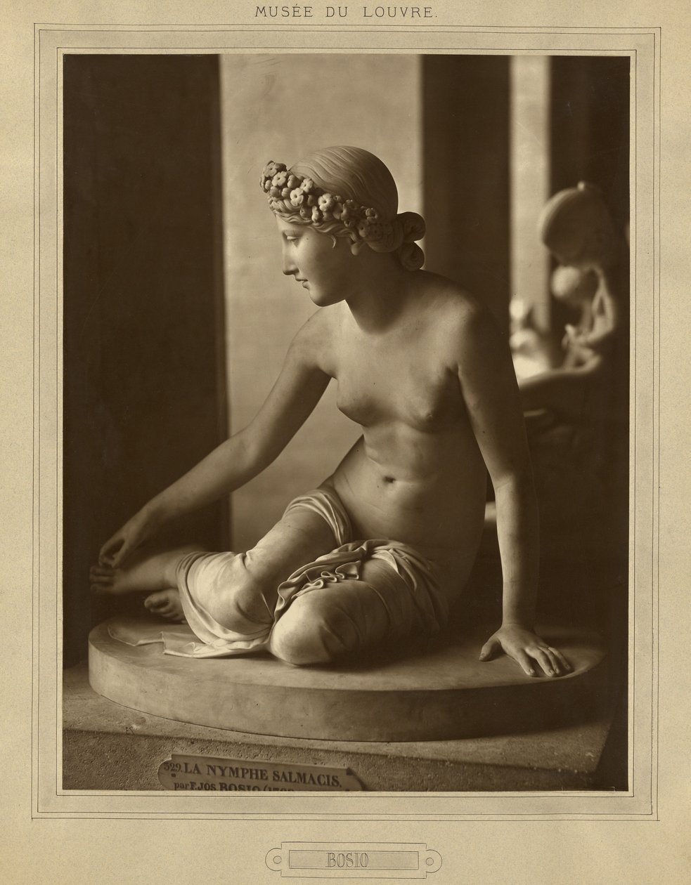 Louvre-museet, Bosio af Adolphe Braun
