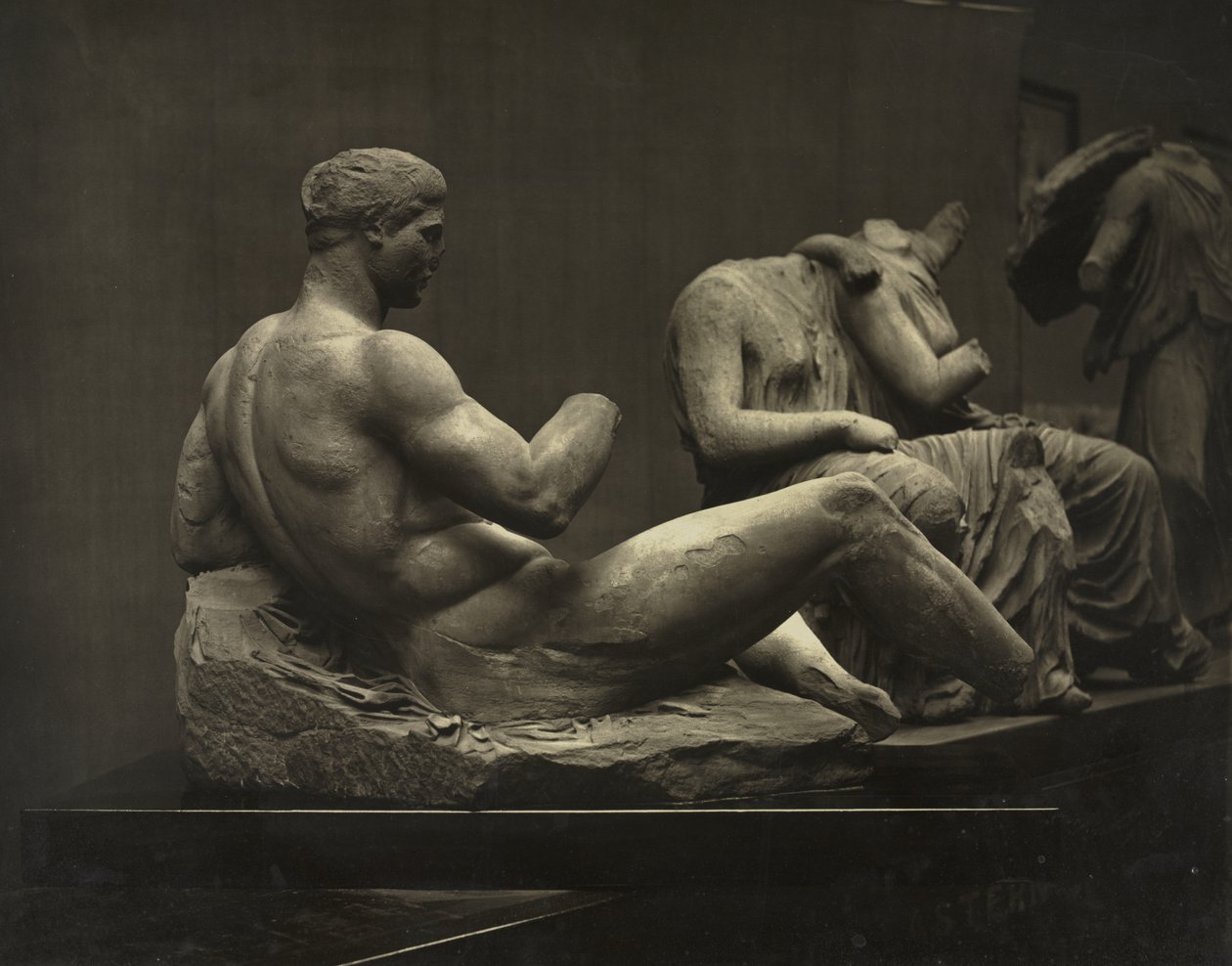 Skulpturer fra Parthenon, British Museum af Adolphe Braun