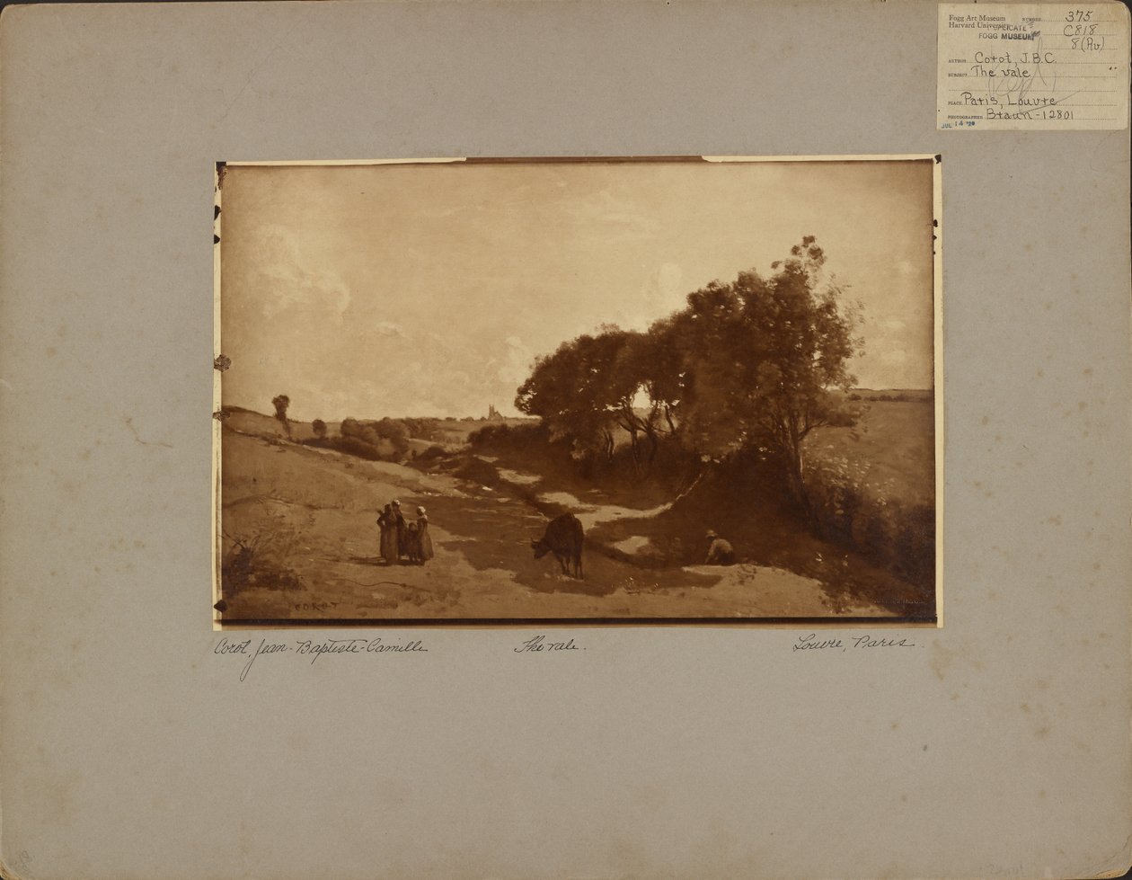 [The Vale, af Corot] af Adolphe Braun