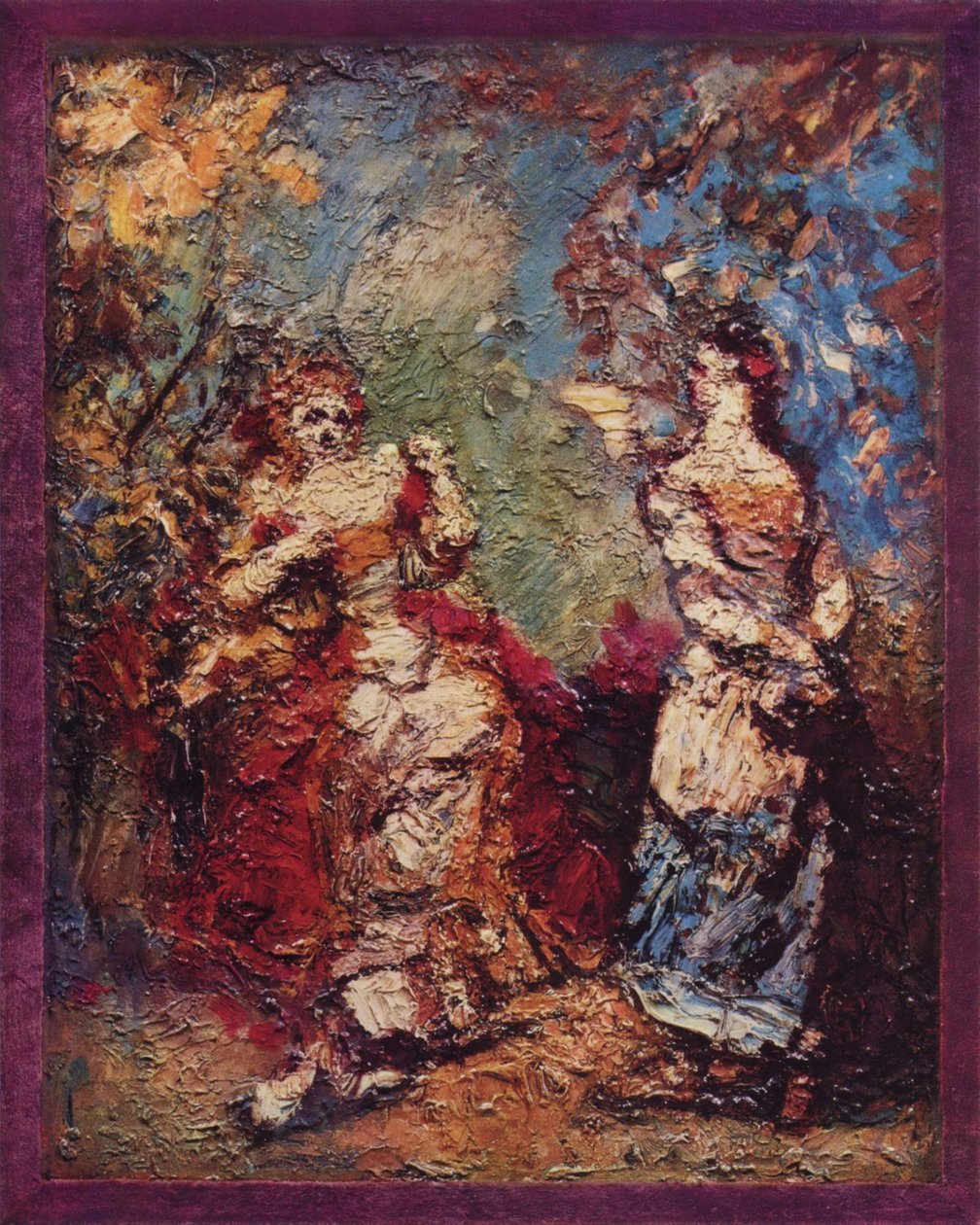 Fransk: Les Précieuses Ridicules af Adolphe Joseph Thomas Monticelli