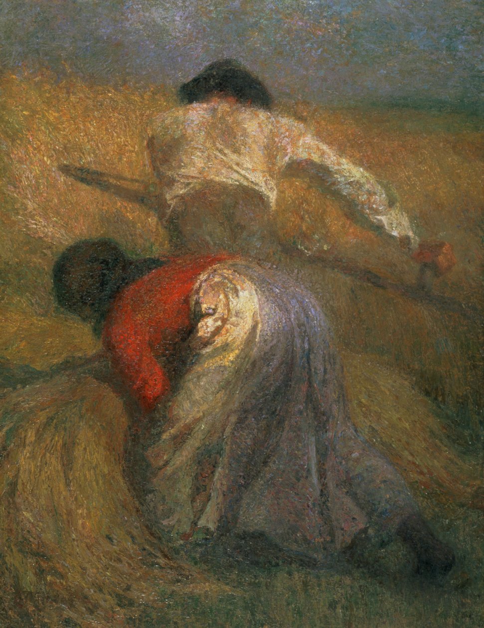 Høst af Adolphe Joseph Thomas Monticelli