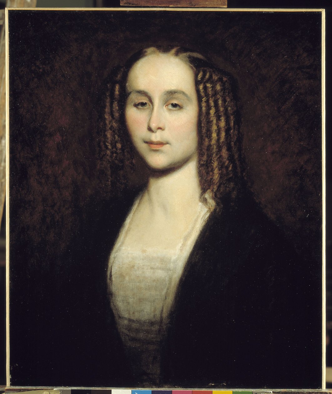 Portræt af Madame Ange Monticelli, tante til maleren af Adolphe Joseph Thomas Monticelli