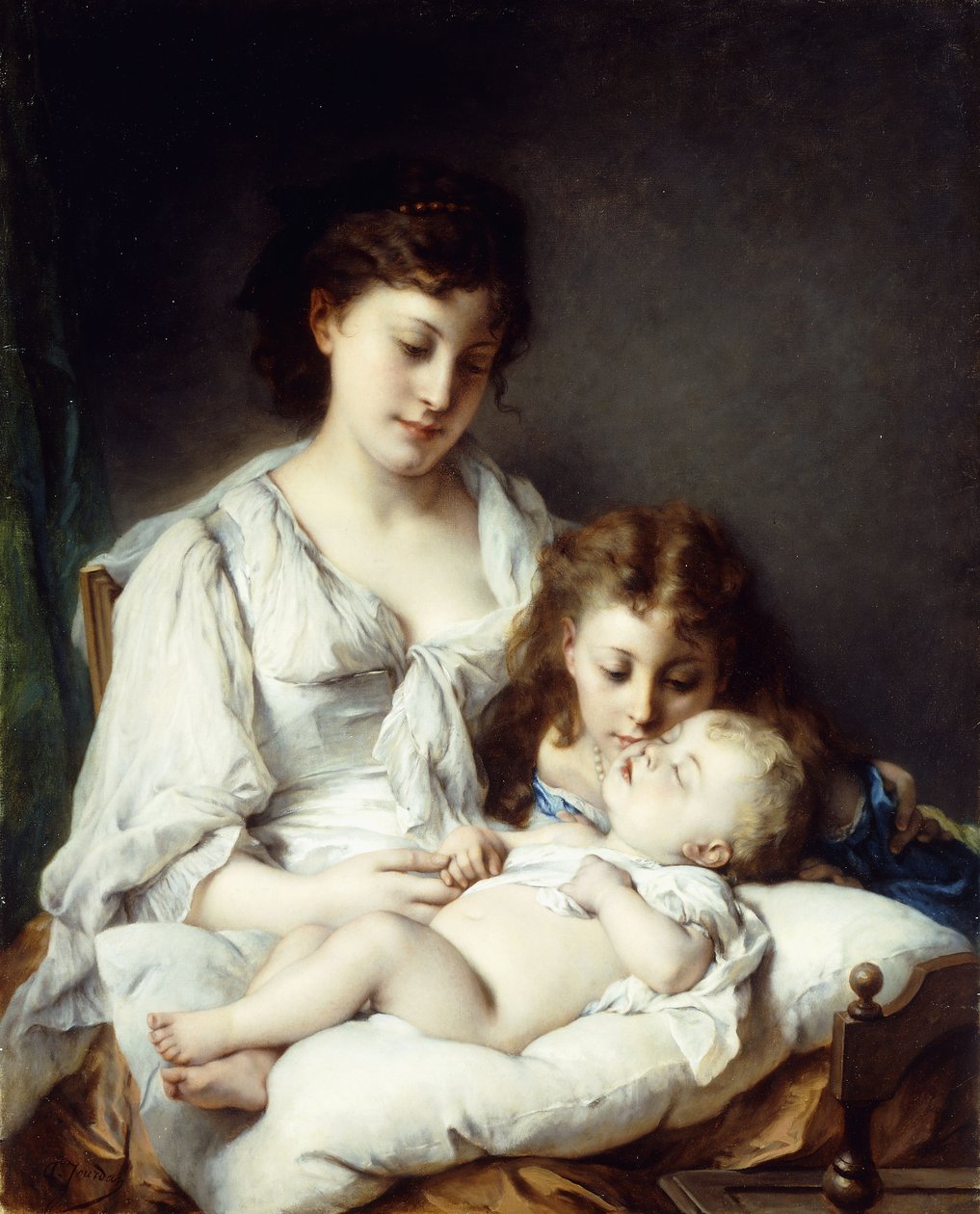 Moderkærlighed af Adolphe Jourdan