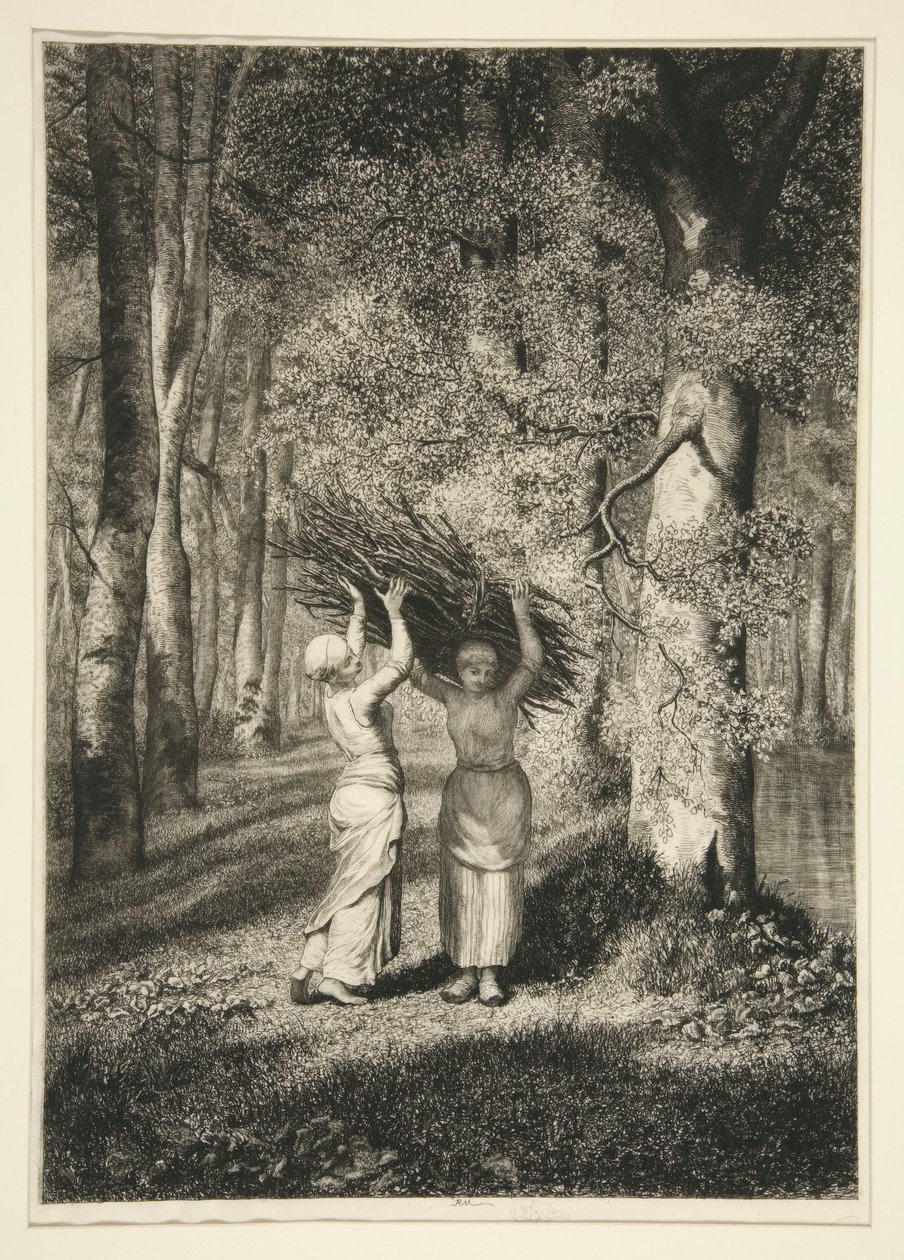 Kvist samler sig af Adolphe Martial Potemont