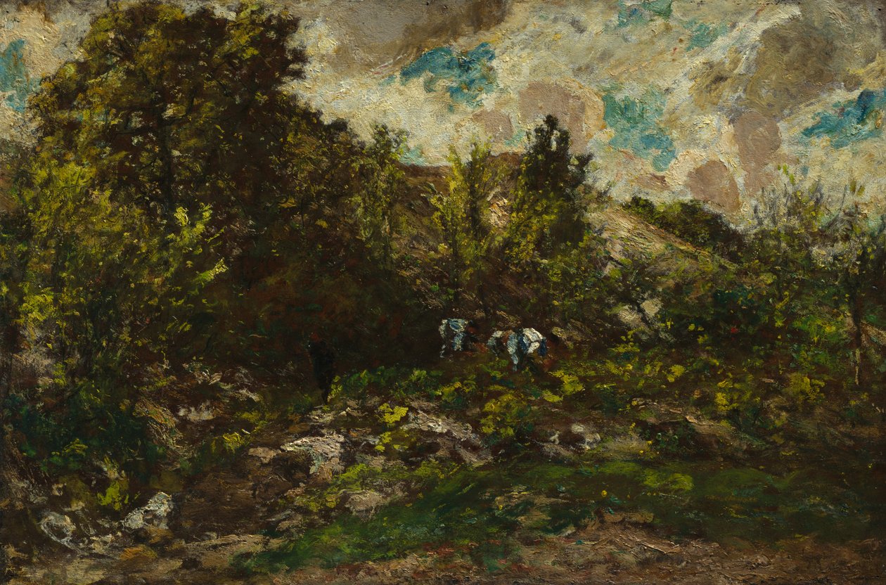 Efterår af Adolphe Monticelli